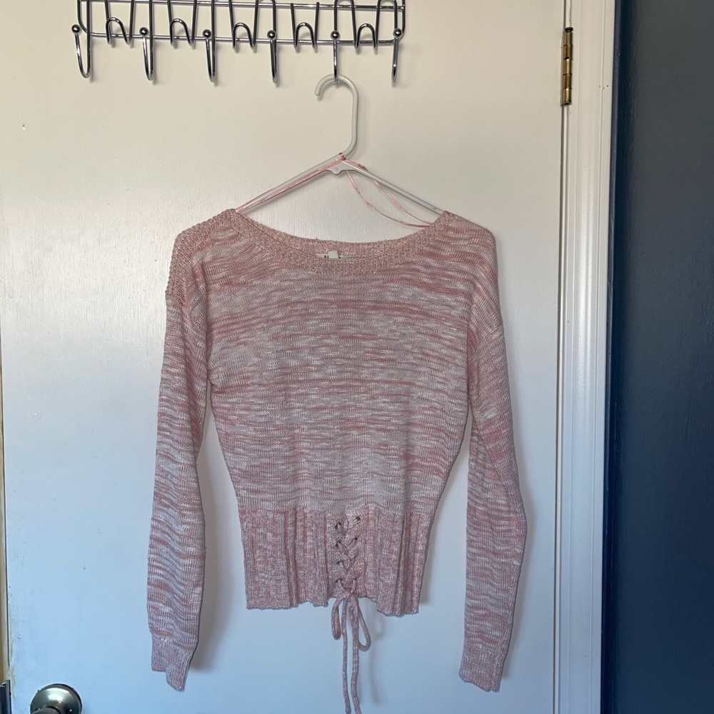 Pink Knit Sweater
